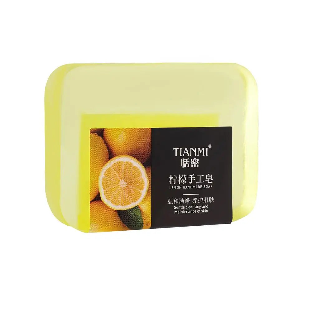 Lemon Essential Oil Handmade Soap 70g – Cleansing & Moisturizing Facial & Body Soap Oasis Select A CN