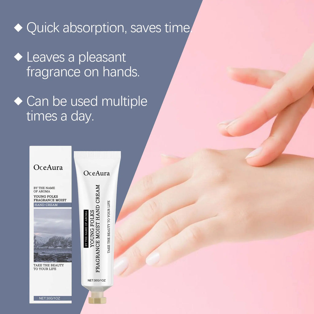 Moisturizing Fragrance Hand Cream Nourishing Anti-Freezing Anti-Cracking Softening Tender Skin Hand Lotion Quick Absorbing Oasis Select
