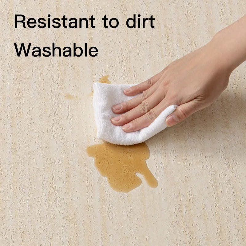 Self-Adhesive 40cm x 3m Thickened 3D Soft Ceramic Wall Sticker Foam Wallpaper For Renovating The Living Room TV Background Wall. Oasis Select