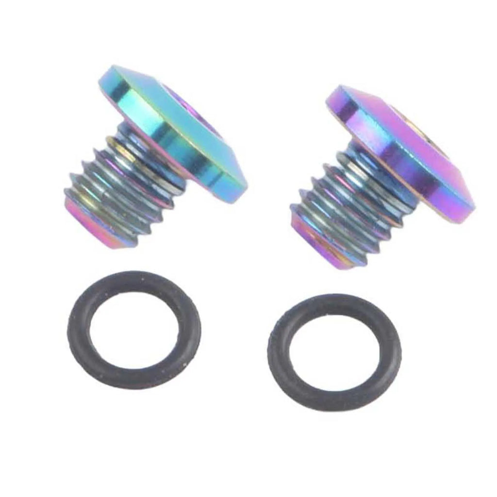 Disc Brake Replacement Bicycle Bleed Screw For Bicycle Maintenance M5x5-8 Size Prevent Oil Leakage Rust-Free Alloy Oasis Select Colorful