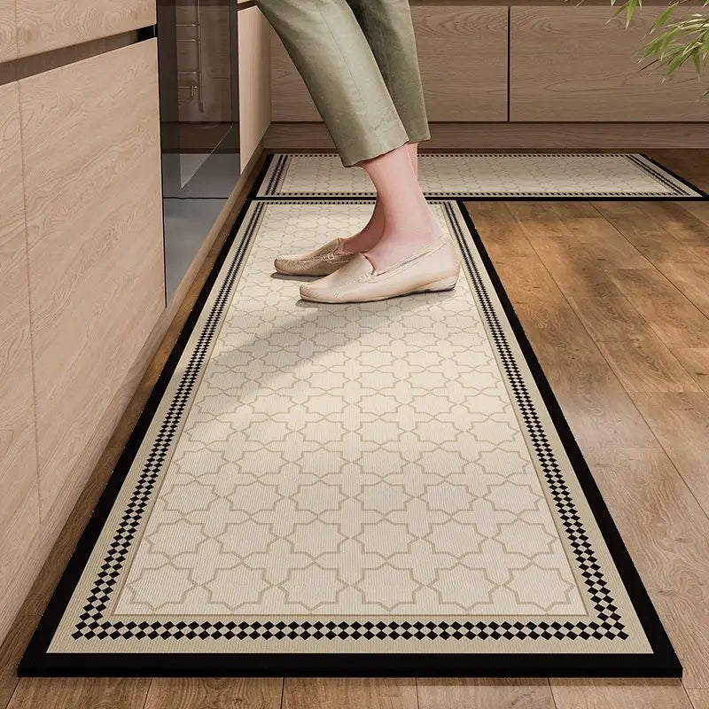 Diatomaceous Mud Kitchen Floor Mat Super Absorbent Doormats Bathroom Pad Anti-Slip Kitchen Mats Wipeable Wash Long Strip Carpet Oasis Select