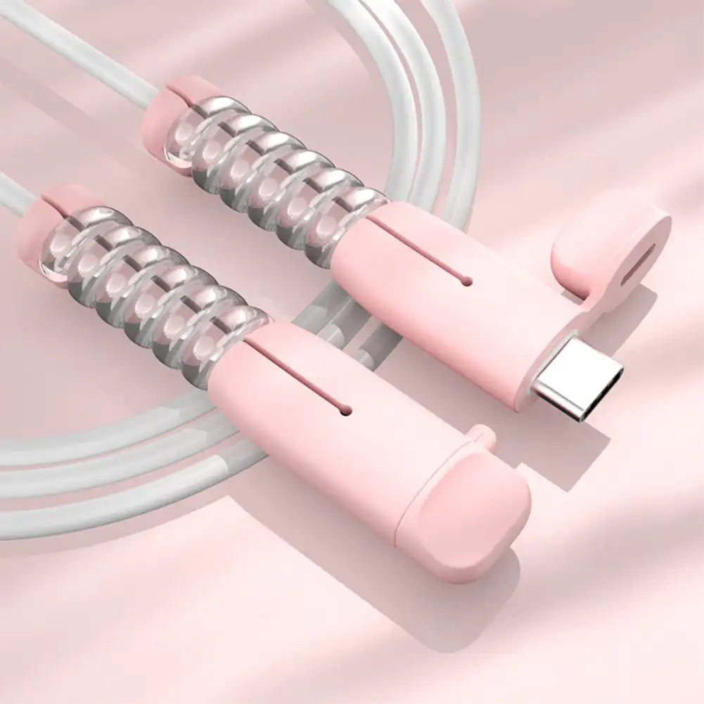 Silicone Type-C Cable Protector & Wire Winder | Multicolor Cable Protector Oasis Select