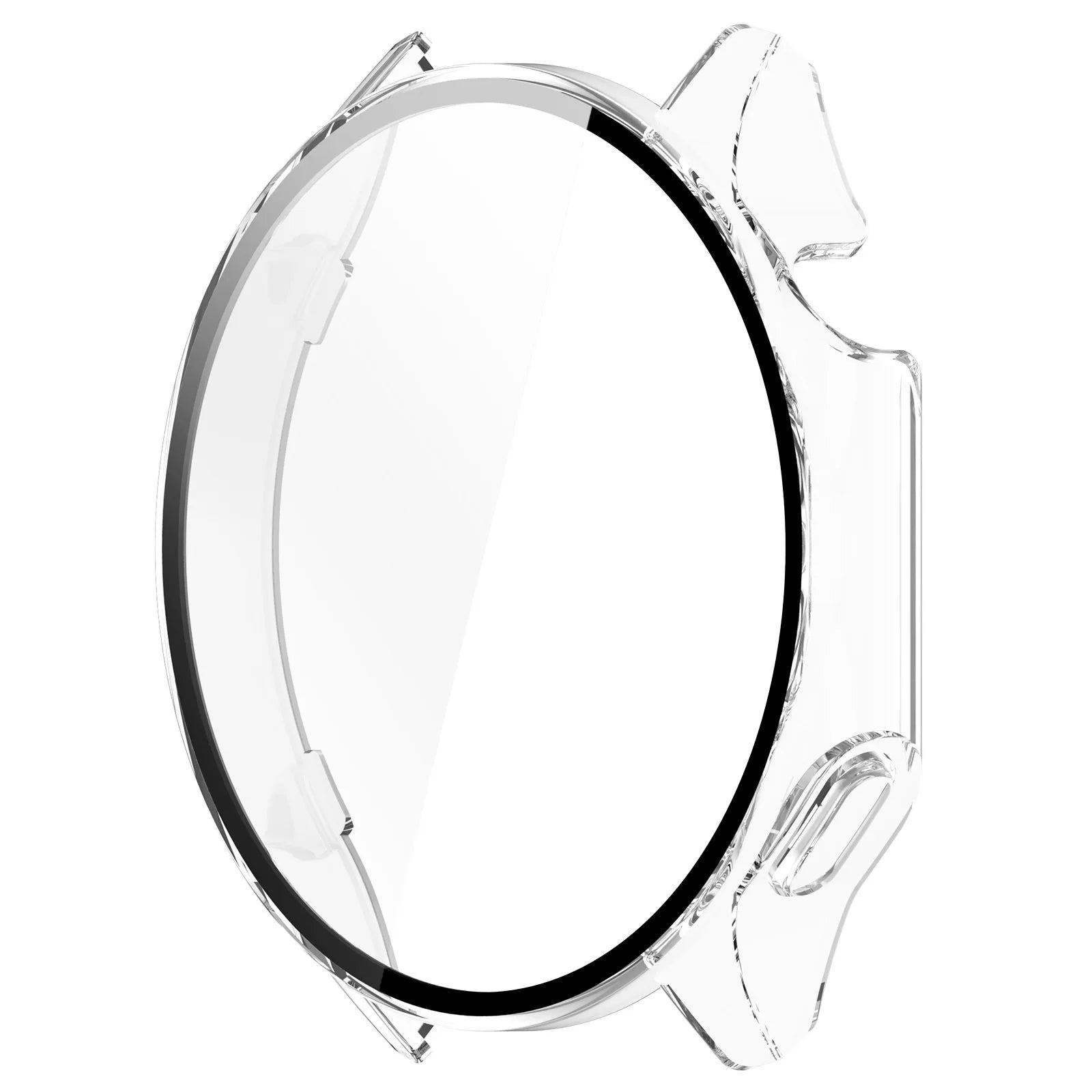 PC Case + Tempered Glass for OnePlus Watch 2 / OPPO Watch X Smartwatch Case & Glass Oasis Select Transparent