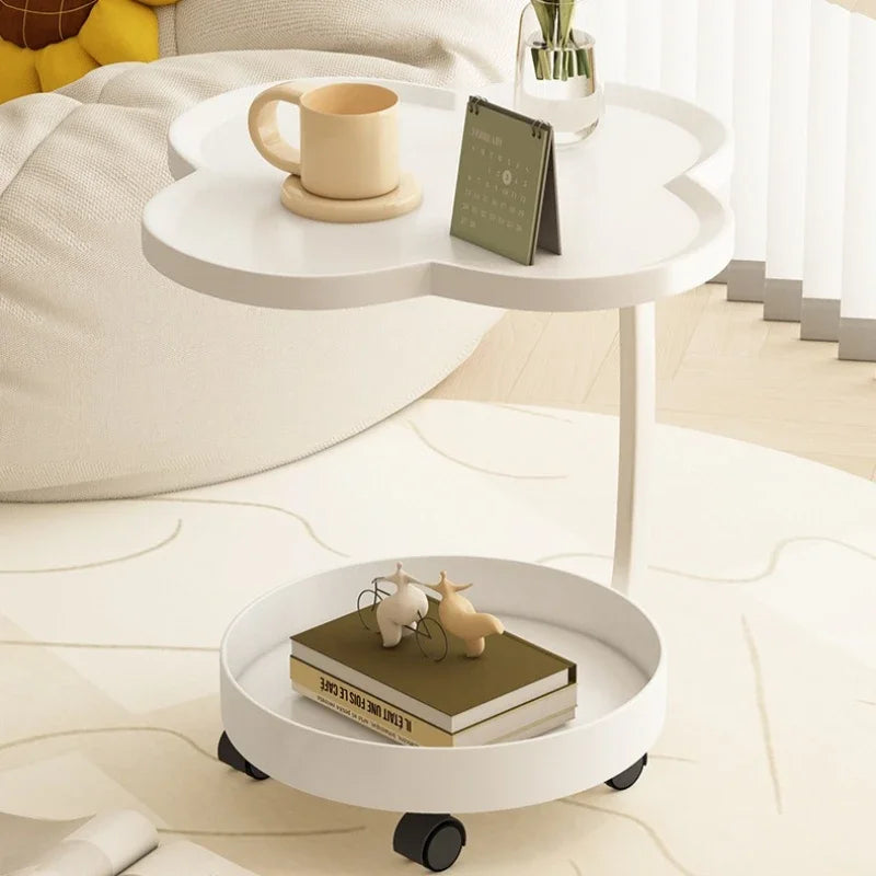 Multi-functional Side few Double sofa side cabinet Table mobile shelf Small coffee table sturdy and durable Oasis Select
