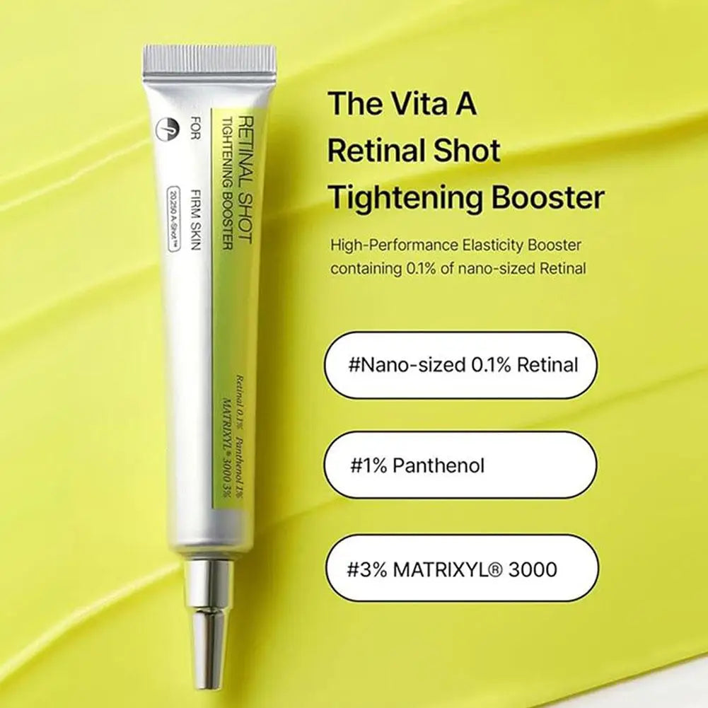 Retinol Shot Eye Face Cream Eye Cream Bightening Tightening Booster for Smoother Skin Care Fine Lines & Firmness 1/2/3pcs Oasis Select