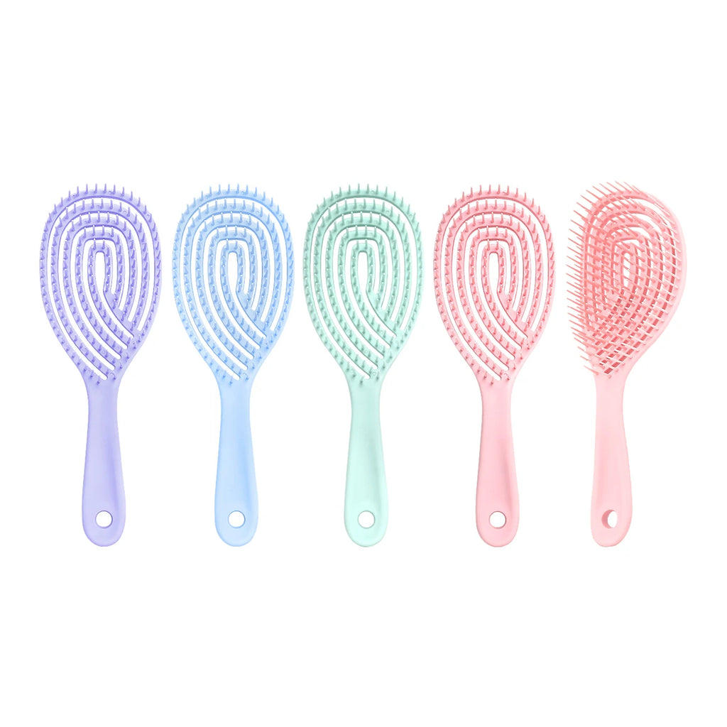 Anti-Static Hollow Rib Detangling Comb – Dry & Wet Hair Hair Detangling Comb Oasis Select