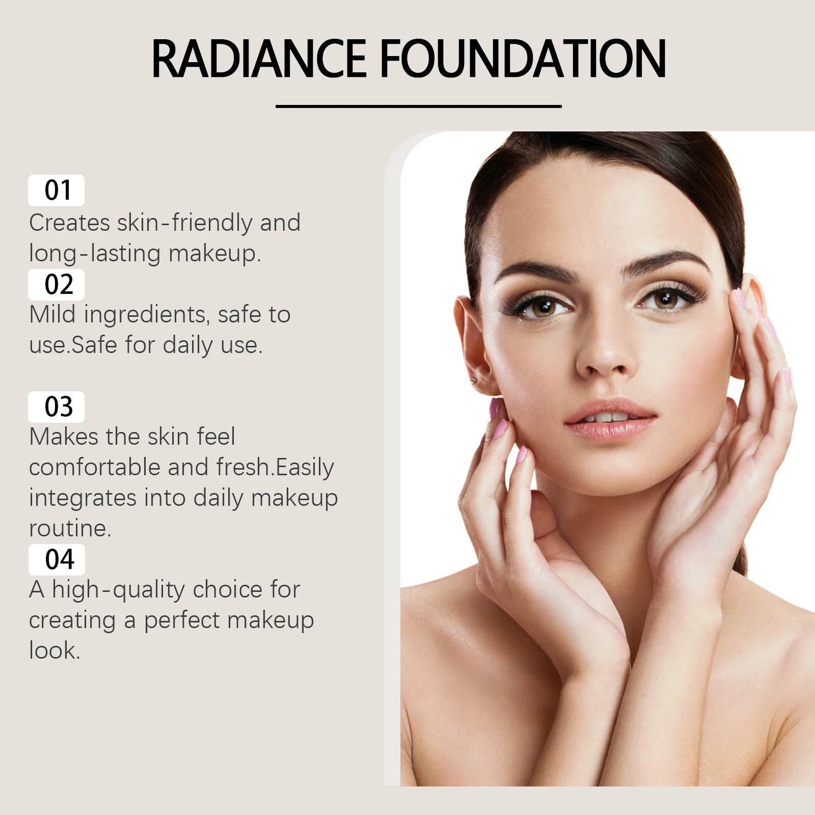 Concealer Liquid Foundation Moisturizes And Brightens The Face To Cover Acne Spots Fade Base Makeup Without Removing Makeup Oasis Select