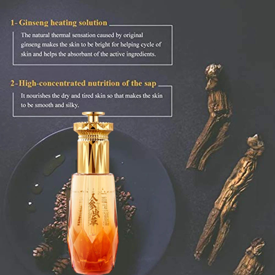 Ginseng Cordyceps Face Serum Oil – Firming & Lifting