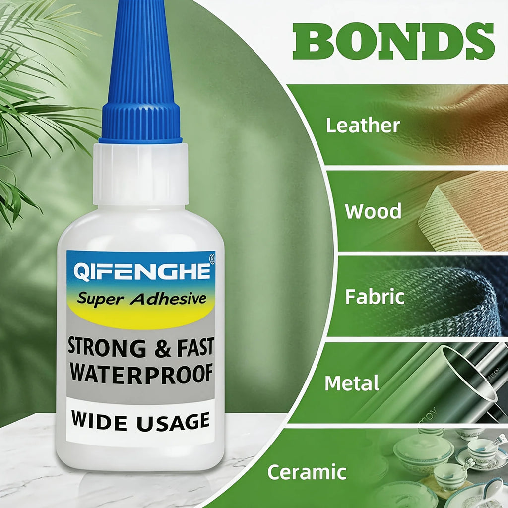 Super Strong Instant Glue – Fast-Drying Clear Waterproof Adhesive Instant Adhesive Glue Oasis Select