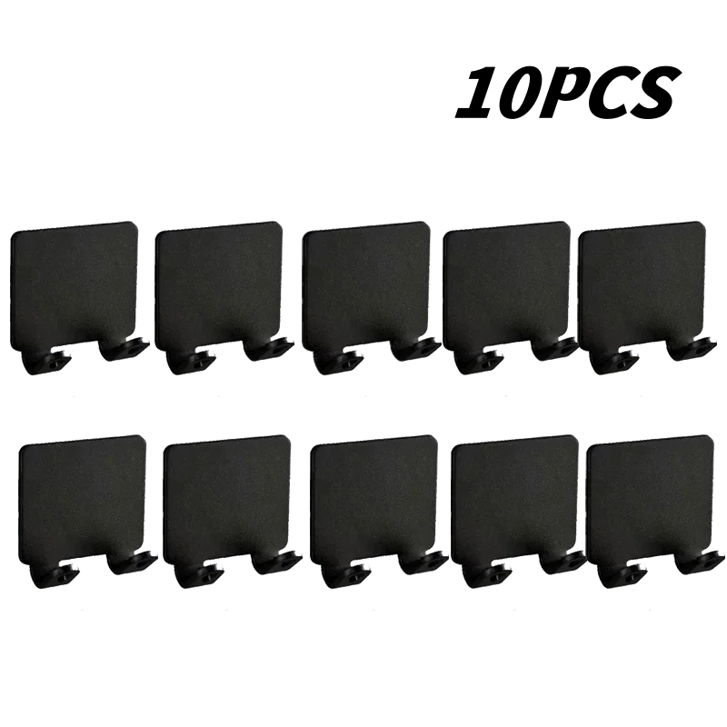 1-15PCS No-Punch Razor Holder Adhesive Razor Storage Hook Bathroom Razor Waterproof Wall Hook Bathroom Shelf Razor Holder Oasis Select Black 10PCS