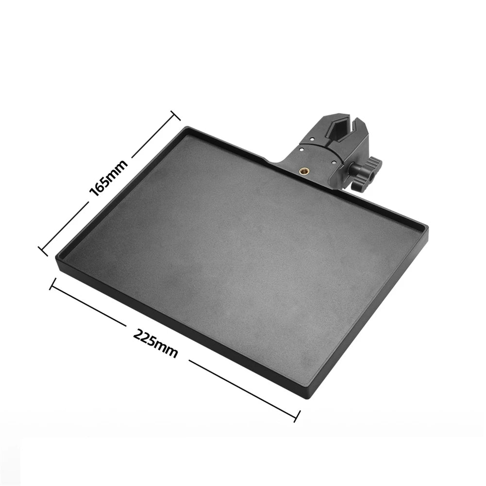 Meeting Rooms 22.5x16.5cm 8.85x6.5inch Microphone Stand Tray Compatible With Various Microphone Stands Microphone Stand Oasis Select