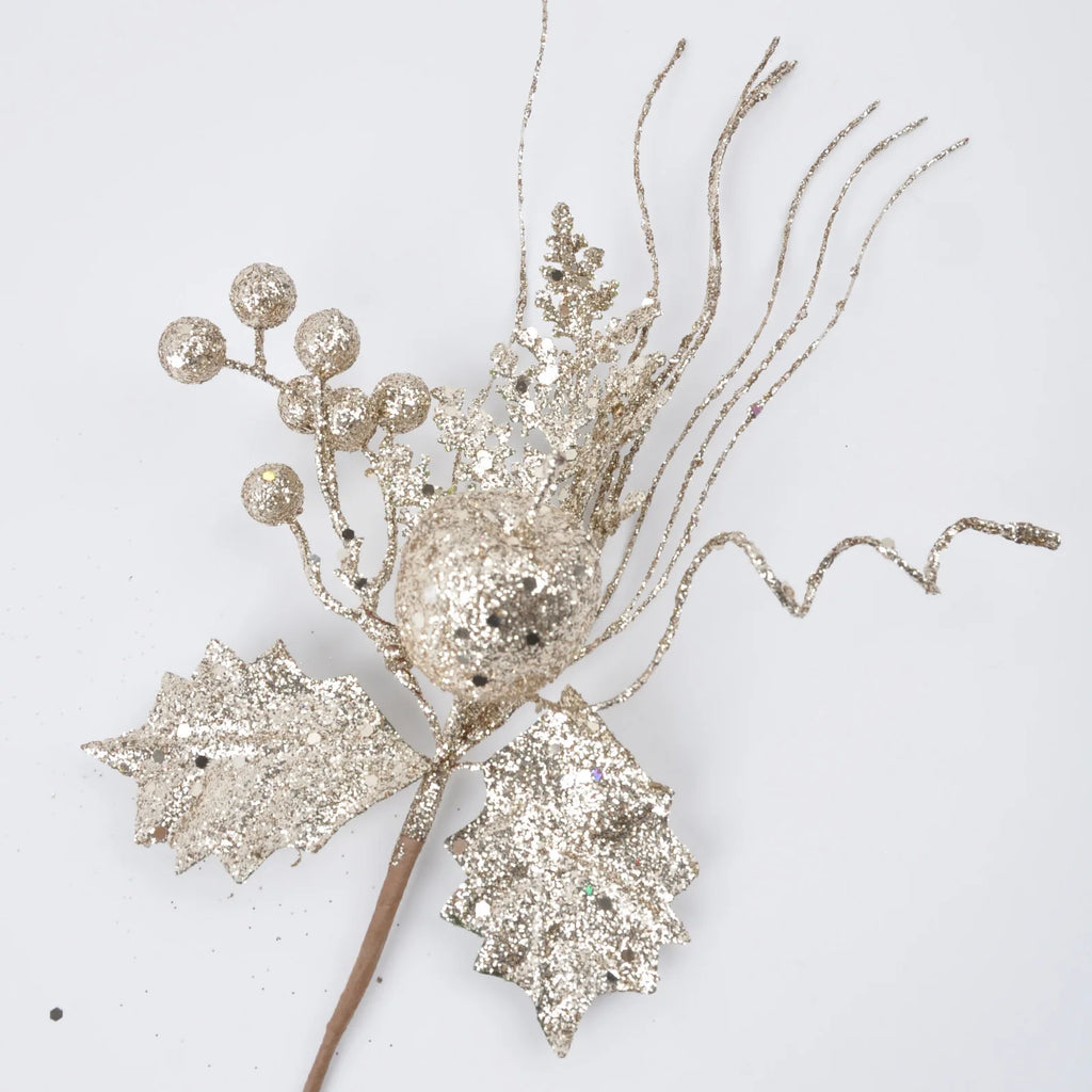 Sparkling Christmas Tree Decorative Picks – Holiday Decor