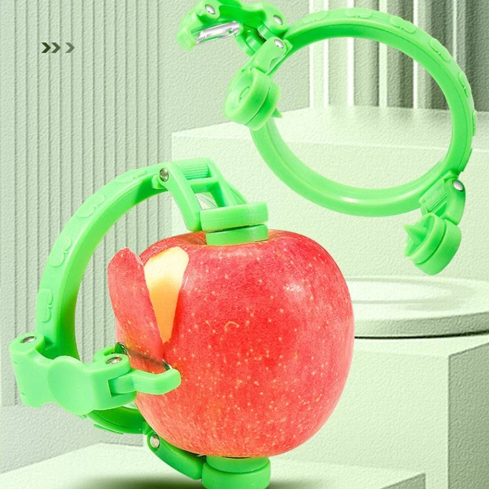 Handheld Rotary Apple Peeler Spiral Slicer for Fruit Vegetable Kitchen Gadget Gift Ideas Easy Use Corer Tool Oasis Select