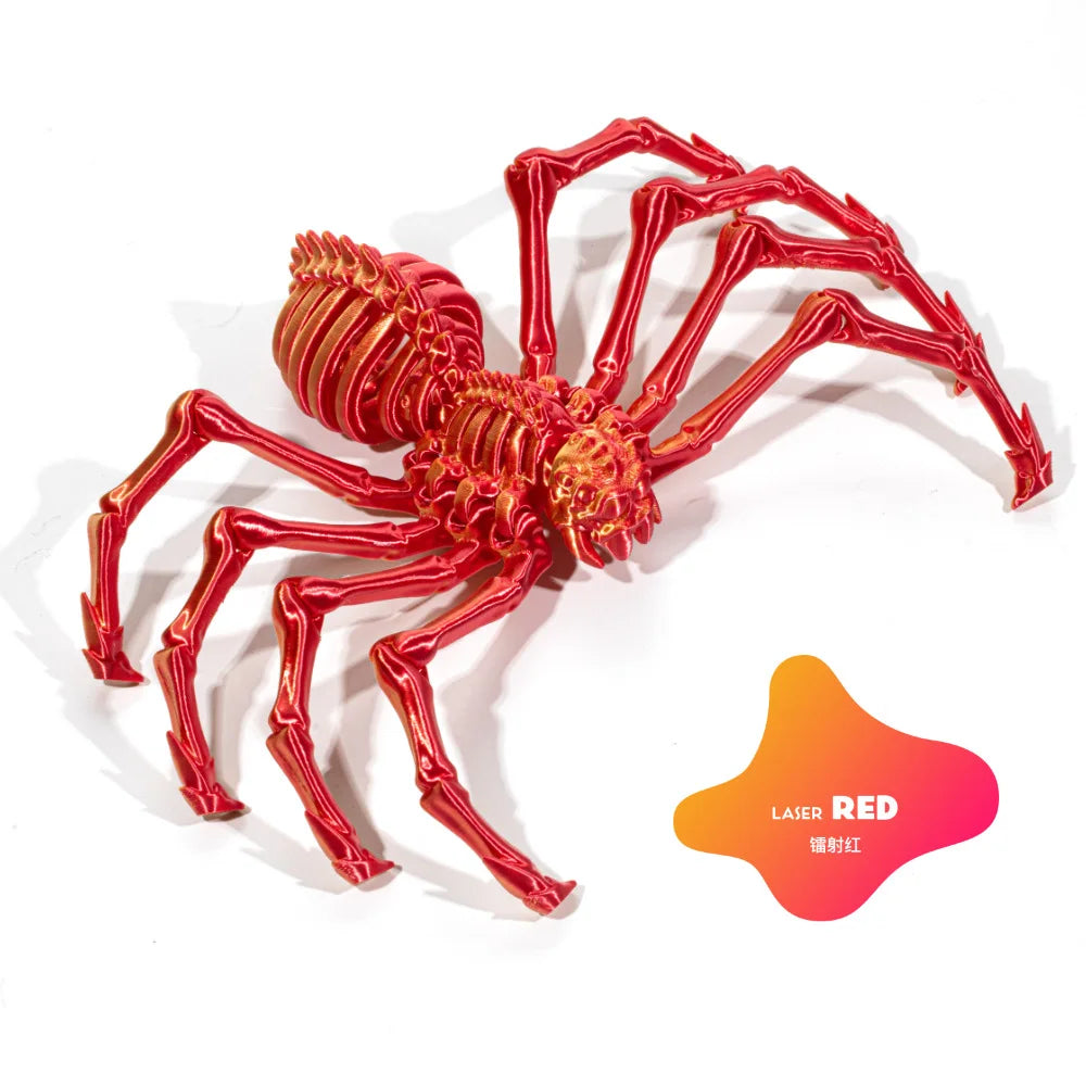 3D Printing Spider Animals Toy Realistic Colorful Spider Figurine Articulated Fidget Toy for Spider Lovers Halloween Home Decor Oasis Select Color 9 12CM