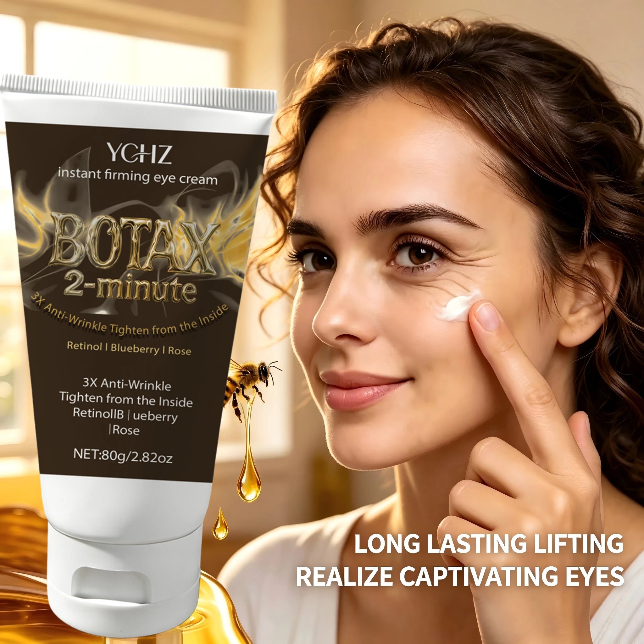YCHZ Collagen Eye Cream – Firming, Brightening & Anti-Aging 80g
