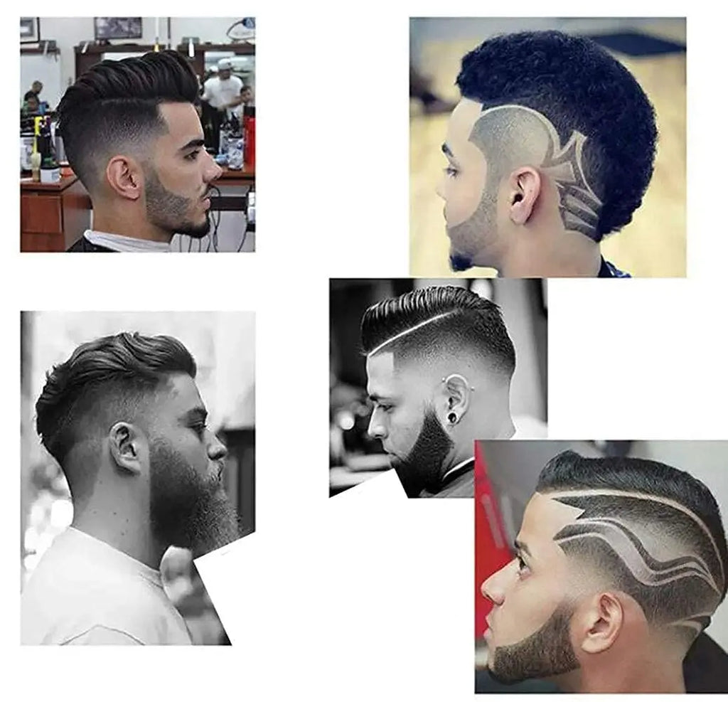 Beard Shaping Tool Non Slip Line Up Guide with Comb for Sharp Cheek Neckline Universal Men Grooming Barber Accessory Oasis Select