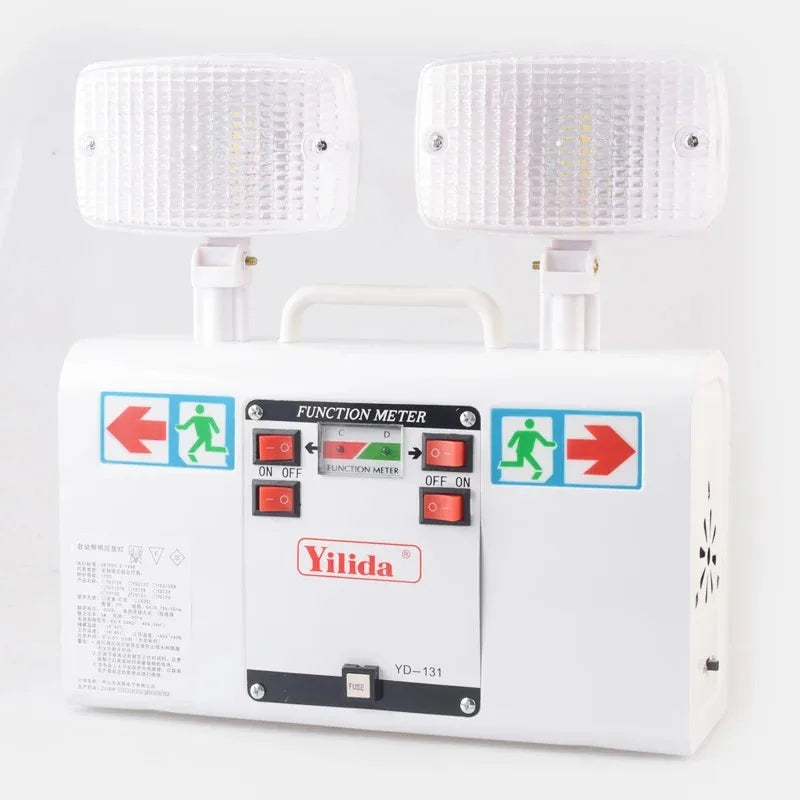 LED Emergency Exit Light with Alarm | AC 200–240V | SHINEKNOT