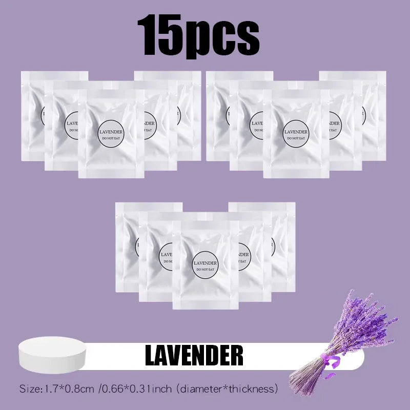 5 10 Car Diffuser Tablets Air Freshener Replacement Vent Perfume