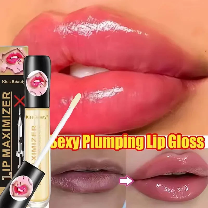 LAIKOU Lip Plumper Serum & Gloss – Moisturizing Lip Oil