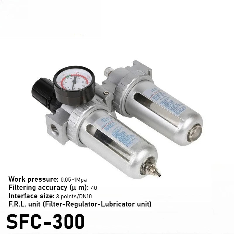 Air Compressor Air Filter SFC SFR 200 300 400 Regulator Drain Valve Filter Regulator Valve Automatic Drainage Oasis Select SFC300