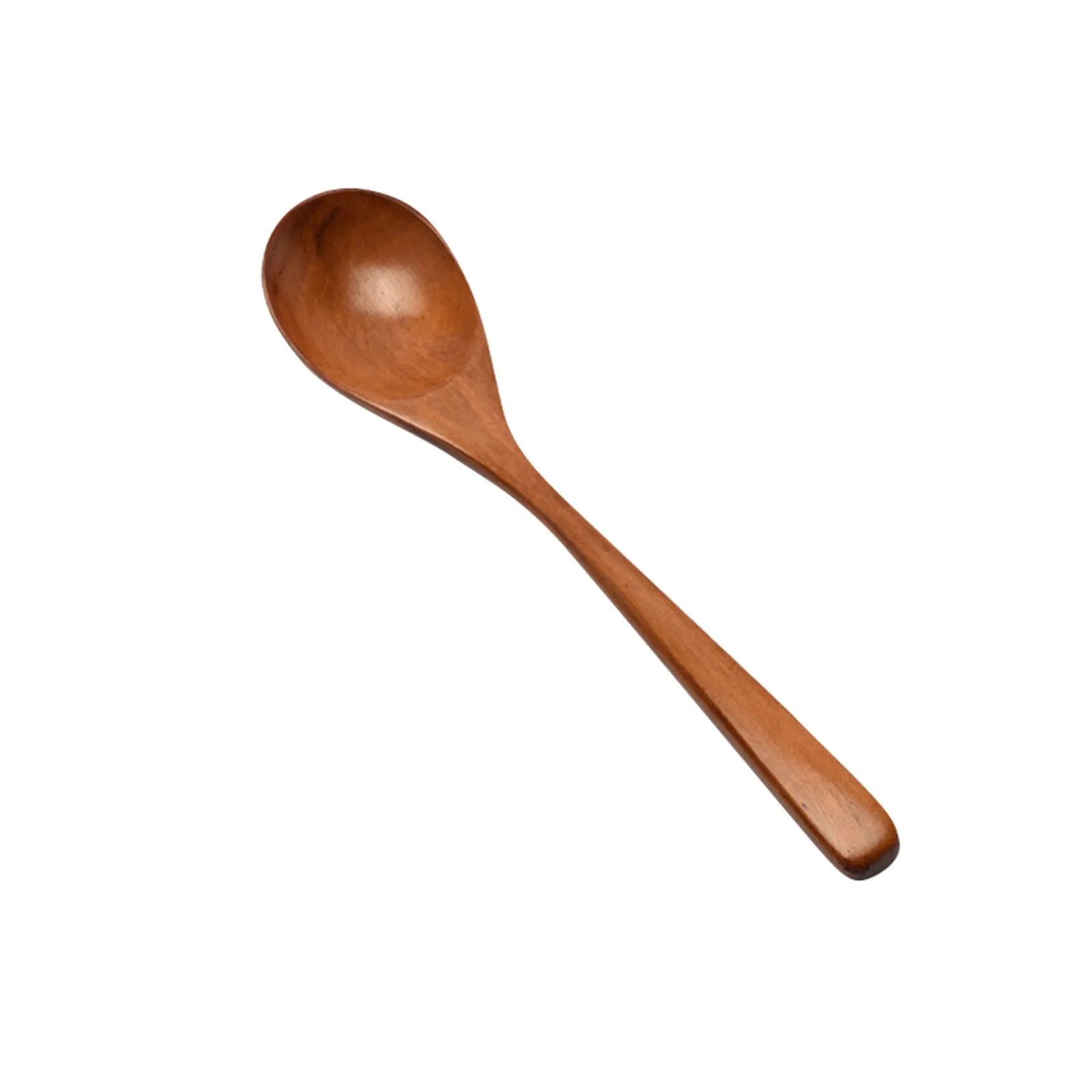 Japanese Wooden Spoon – Long Handle Ramen & Baby Spoon Wooden Kitchen Spoon Oasis Select K