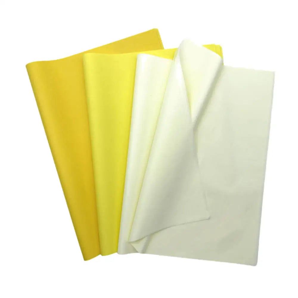 30/50/100 shees of Christmas Lantern Pattern Tissue Paper, 35*50cm Gift Wrapping Paper, Suitable for Christmas Gift Wrapping Oasis Select Yellow-30 sheets