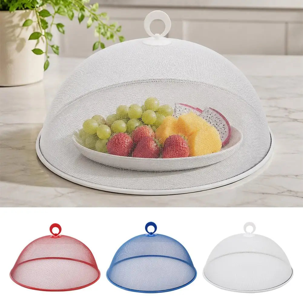 Kitchen Food Mesh Cover - Anti-fly Mosquito Umbrella Tent, Breathable Vegetable Fruit Food Protector Dish Cover for Picnic Table Oasis Select