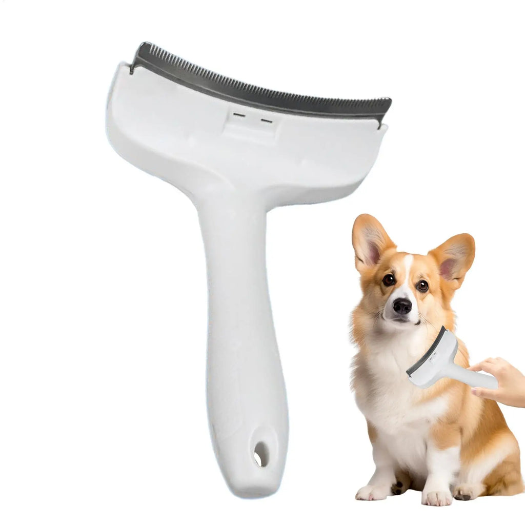 Pet Grooming Brush Cat Comb Self Cleaning Hair Remover Grooming Tool for Dog and Cats De-Matting Comb Cleaning Pets Supplies Oasis Select