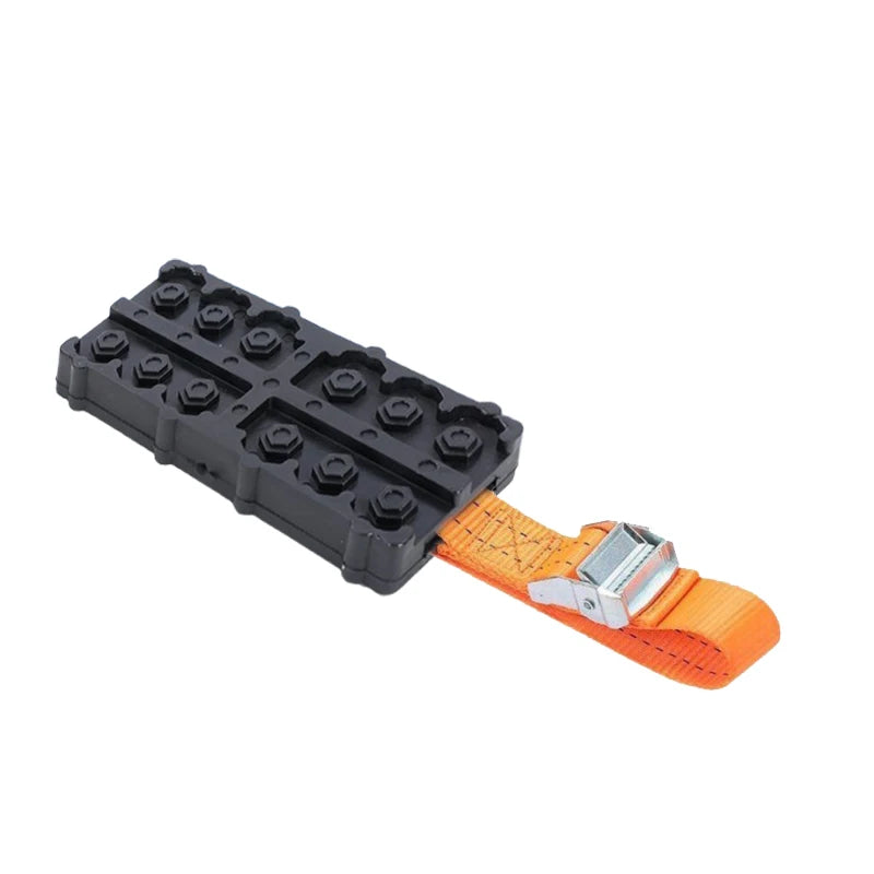 Anti Skid Tire Chains Car Snow Chains Straps Emergency for Snow Sand Mud Ice Traction Blocks Rescue Tool for Truck Oasis Select 1pc