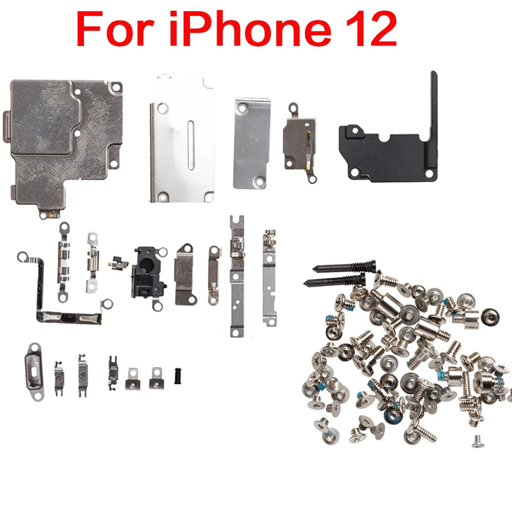 iPhone 12 Series Inner Metal Bracket Holder & Full Screw Set