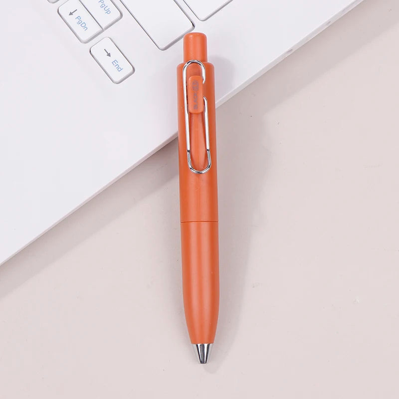 0.5mm Small Thick Core Fat Mini Pocket Pen Neutral Quick Dry Waterproof Uniball One Push Portable Oasis Select A3