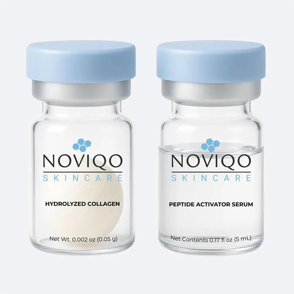 NOVIQO Anti-Aging Collagen Renewal System - Nano Silk Collagen Serum Firming Anti-wrinkle Deep nourishment and repair Oasis Select