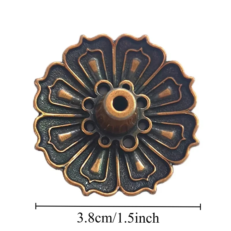 Metal Zen Lotus Buddha Incense Burner Incense Diffuser Incense Stick Holder Censer Buddhist Aromatherapy Use In Office Teahouse Oasis Select hts