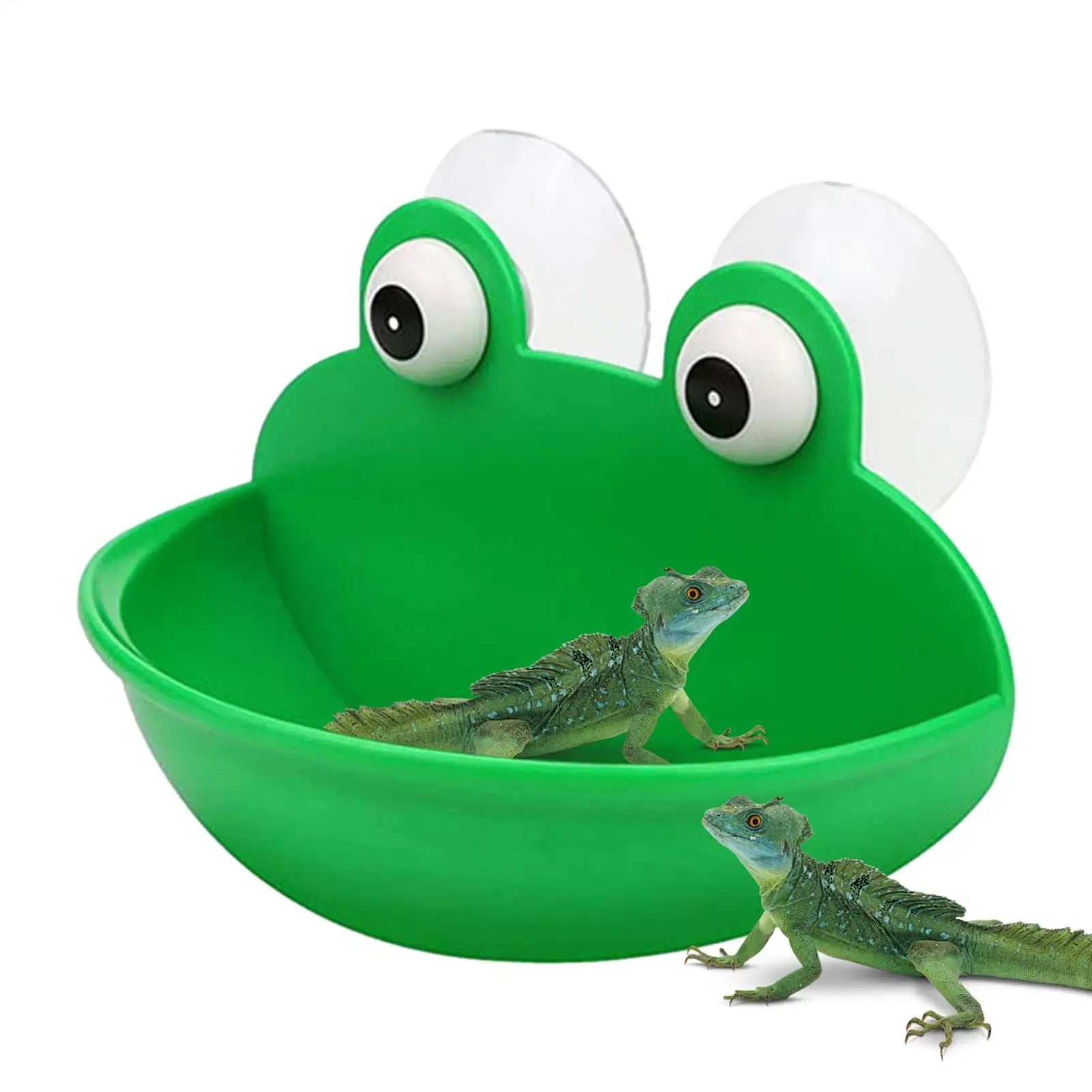 Frog Habitat Frog Holder Suction Cup Reptile Basking Area Resting Terrace Suction Cups Tank Decor ank Aquarium Aquascape Oasis Select