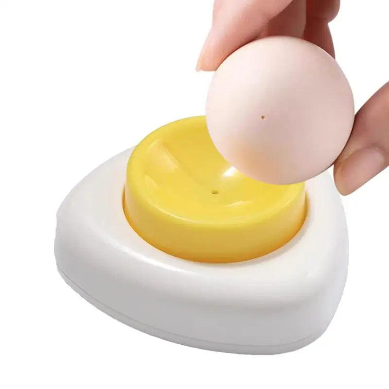 Egg Poker Magnetic Egg Hole Poker with Safety Lock Retractable Pin Design Egg Shell Opener Egg Piercing Tool for Hard Boiled Egg Oasis Select
