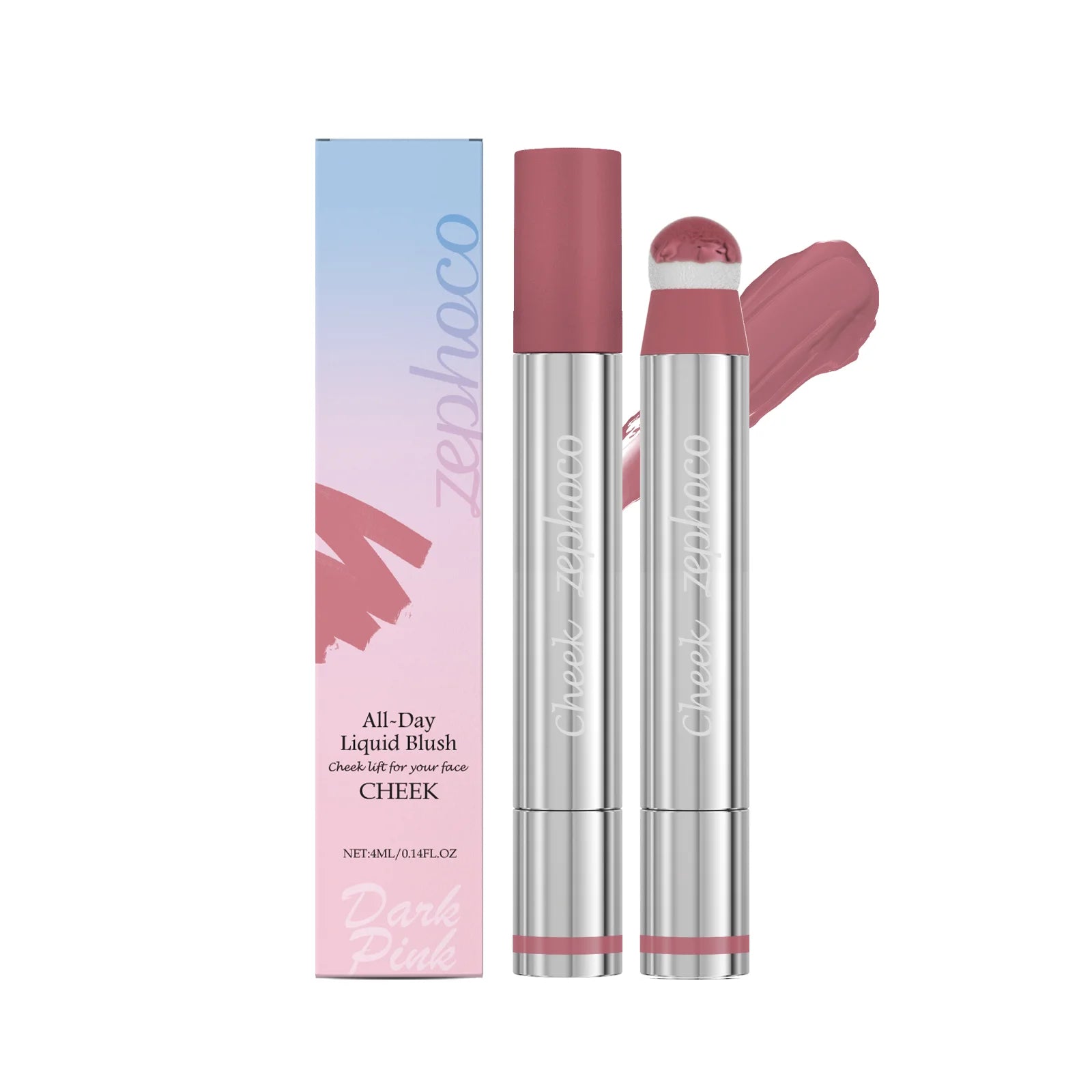 Liquid Blush Stick – Waterproof Cheek & Lip Tint | Long-Lasting Liquid Blush Stick Oasis Select dark pink