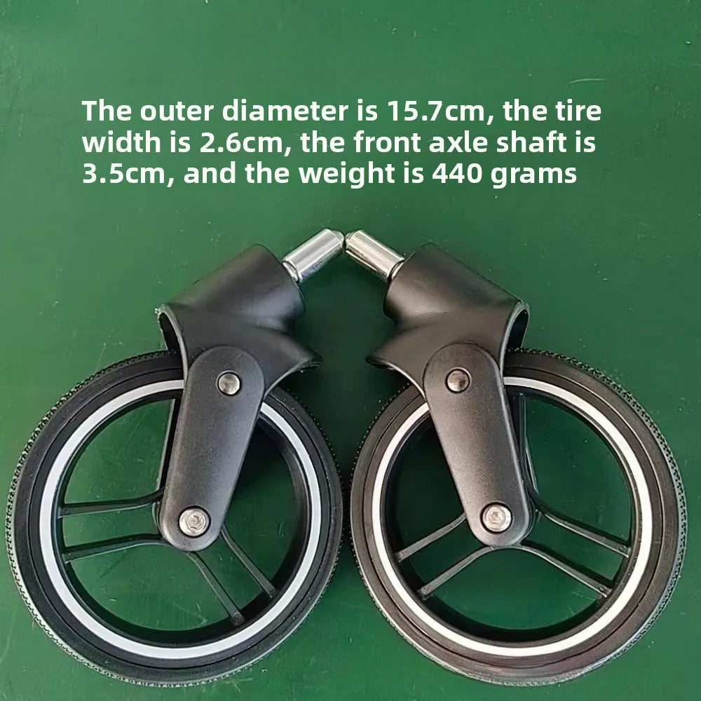 For Babyzen YOYO YOYA Stroller Replacement Rubber Wheels Front and Rear Wheel Stroller Accessories Oasis Select