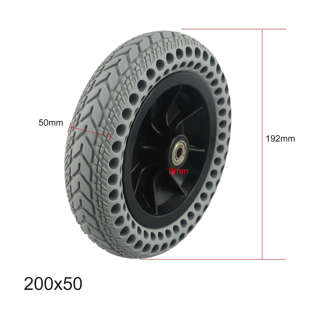 Private Land With Permission 8 Inch Wheels 200x50 Wheels Better Grip Enhanced Stability High-quality Rubber Special Tire Lines Oasis Select