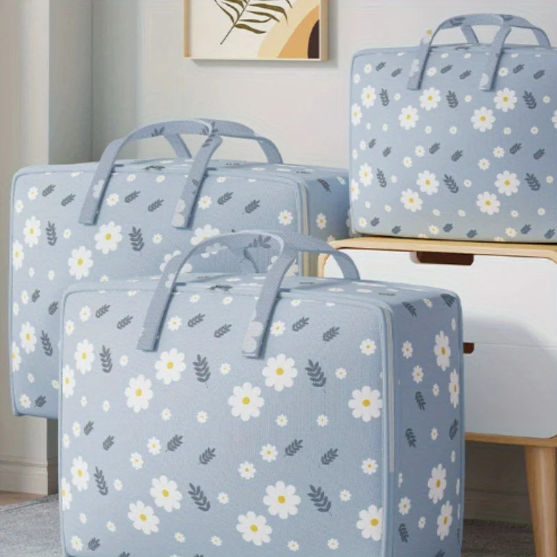 Non-woven Clothes Storage Moving Bag Quilt Storage Bag Travel Household Fabric Finishing Storage Bag Oasis Select