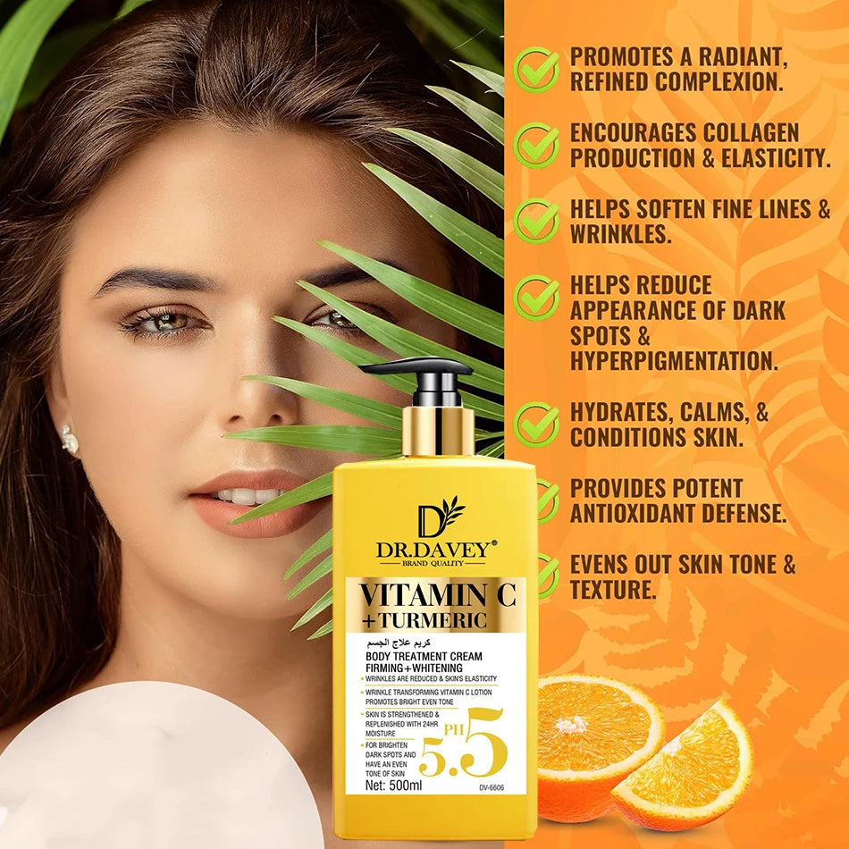 Vitamin C & Turmeric Brightening Body Lotion 500ml