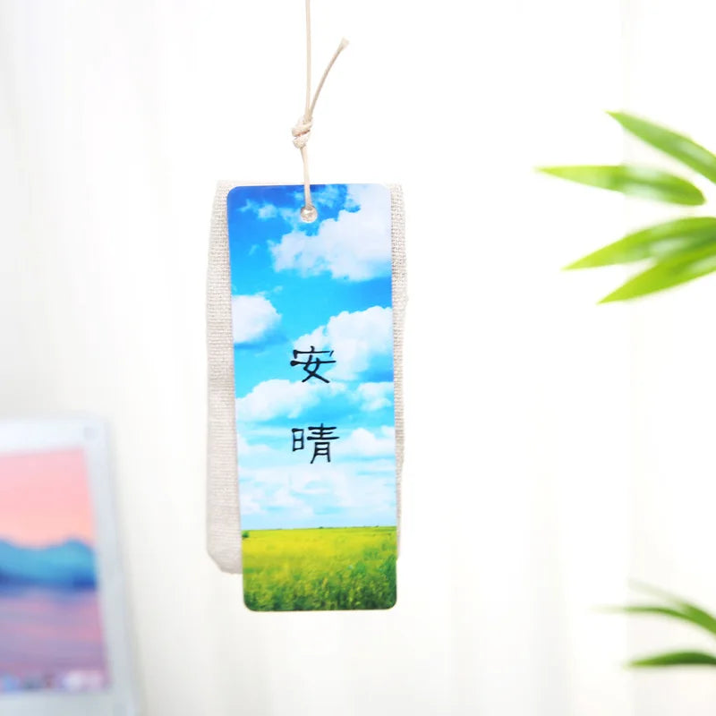 Japanese Style Ceramic Wind Chimes Handcrafted - Ceiling Ornament, Creative Birthday Wish Gift & Christmas Decor Oasis Select