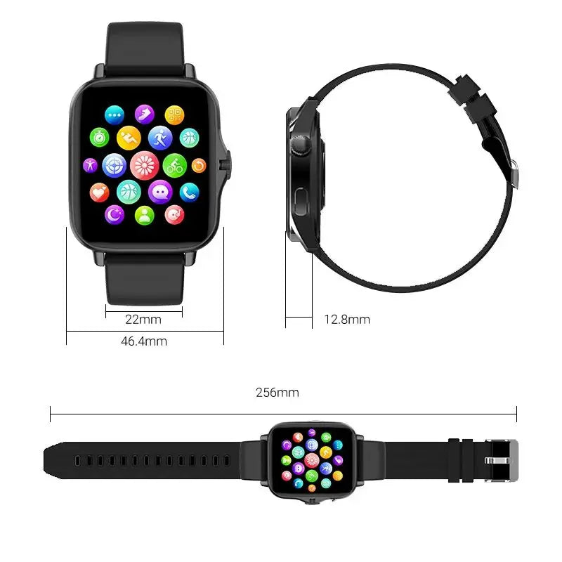 COTAUL C26 Smart Watch 1.44" Bluetooth Call & Heart Rate