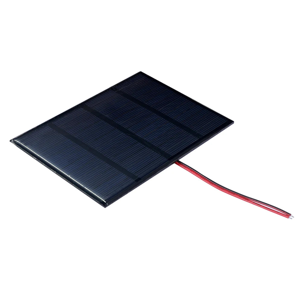 3W 12V Polycrystalline Solar Panel Charger with Cable – DIY Solar Charging Panel Oasis Select