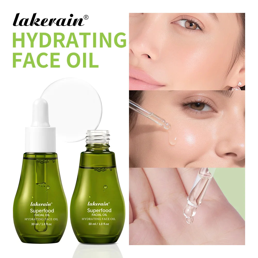 Hydrating Facial Oil Smoothes Lightweight Skin Care Improves Skin Texture Nourishing Serum Non-Greasy Essence For All Skin Types Oasis Select 1 pc