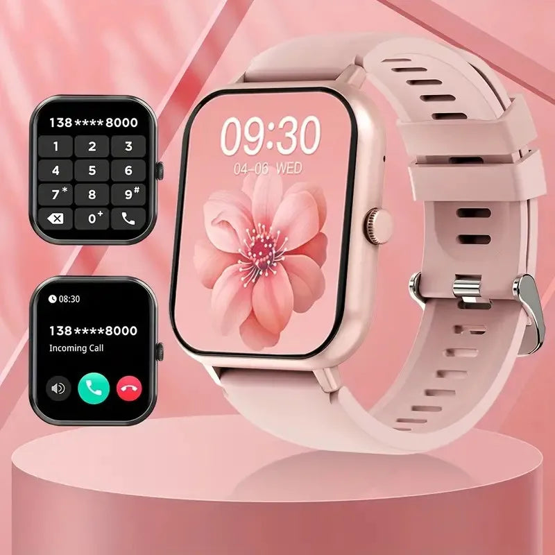Smartwatch 1.83" Touch Screen – Calls, 100+ Sports & Heart Rate