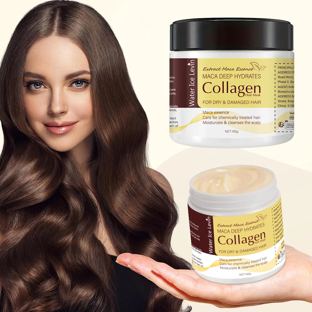 Collagen & Keratin Hair Mask – Deep Moisture Repair 100g Deep Conditioning Mask Oasis Select