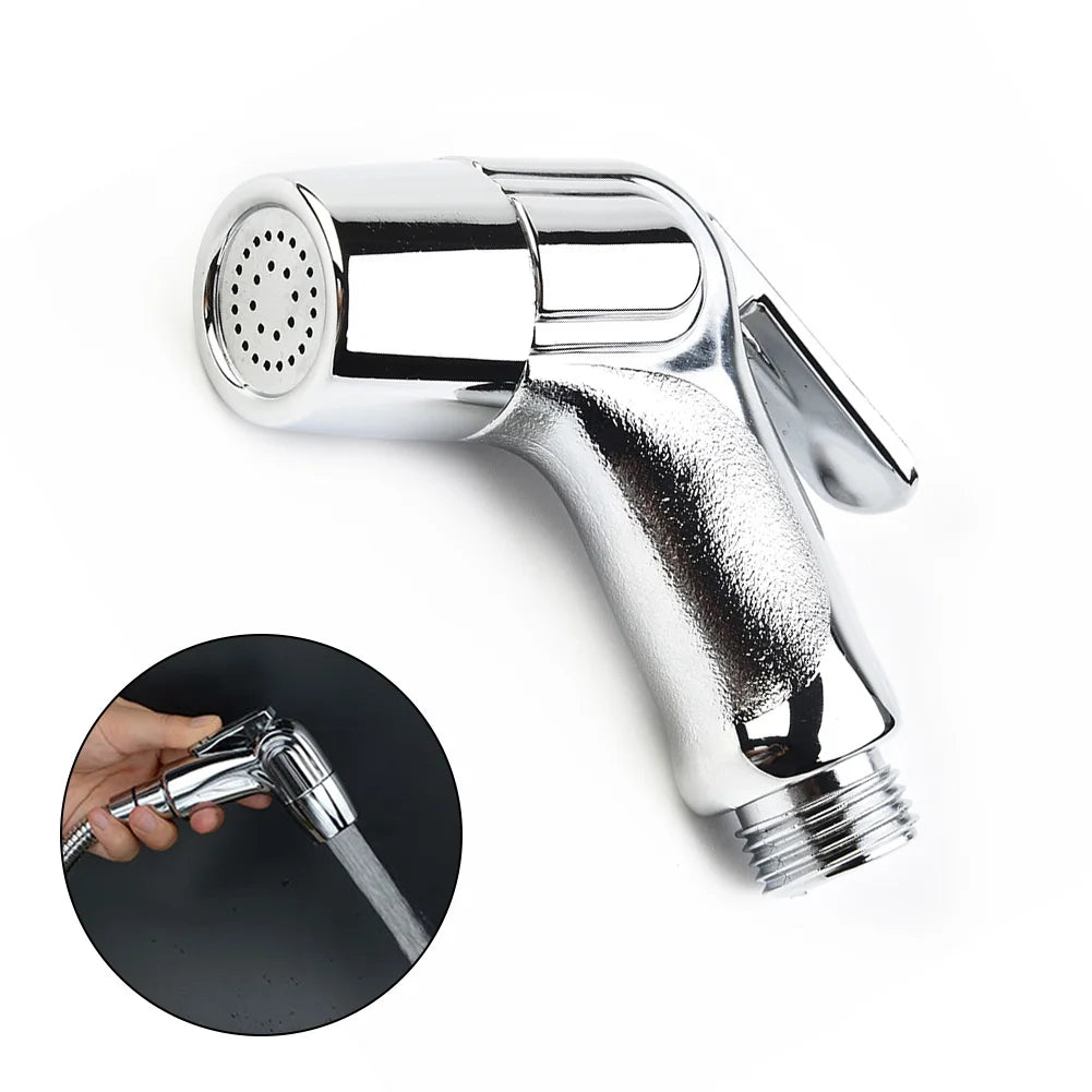 Bidet Spray Handheld Spray For Muslim Sanitary 1X 90*65*29mm Accessory Bathroom Ergonomically Shaped G1/2\" Connection