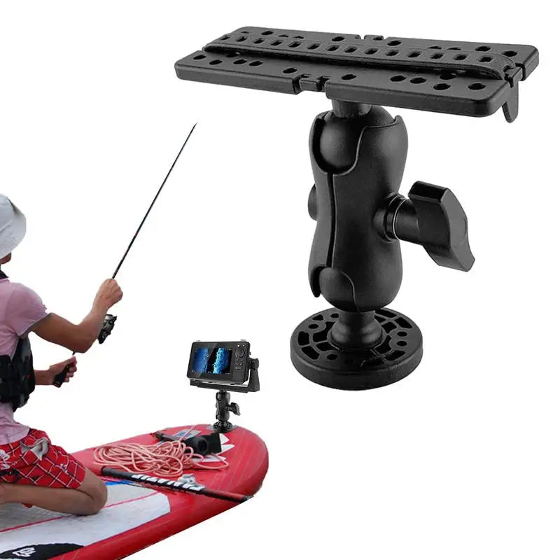 Fish Finder Bracket Reusable Waterproof Raft Fishfinder Mount Electronic Fish Finder Holder Marine Electronic Fish Finder Mount Oasis Select