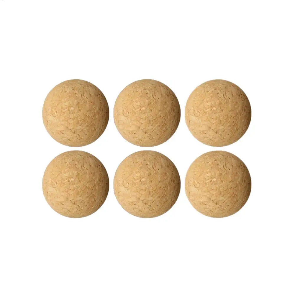 1Pcs/6pcs/12pcs 36mm Cork Solid Wood Foosball Table Soccer Ball Football Baby Foot Table Football Desktop Table Soccer Oasis Select 6pcs