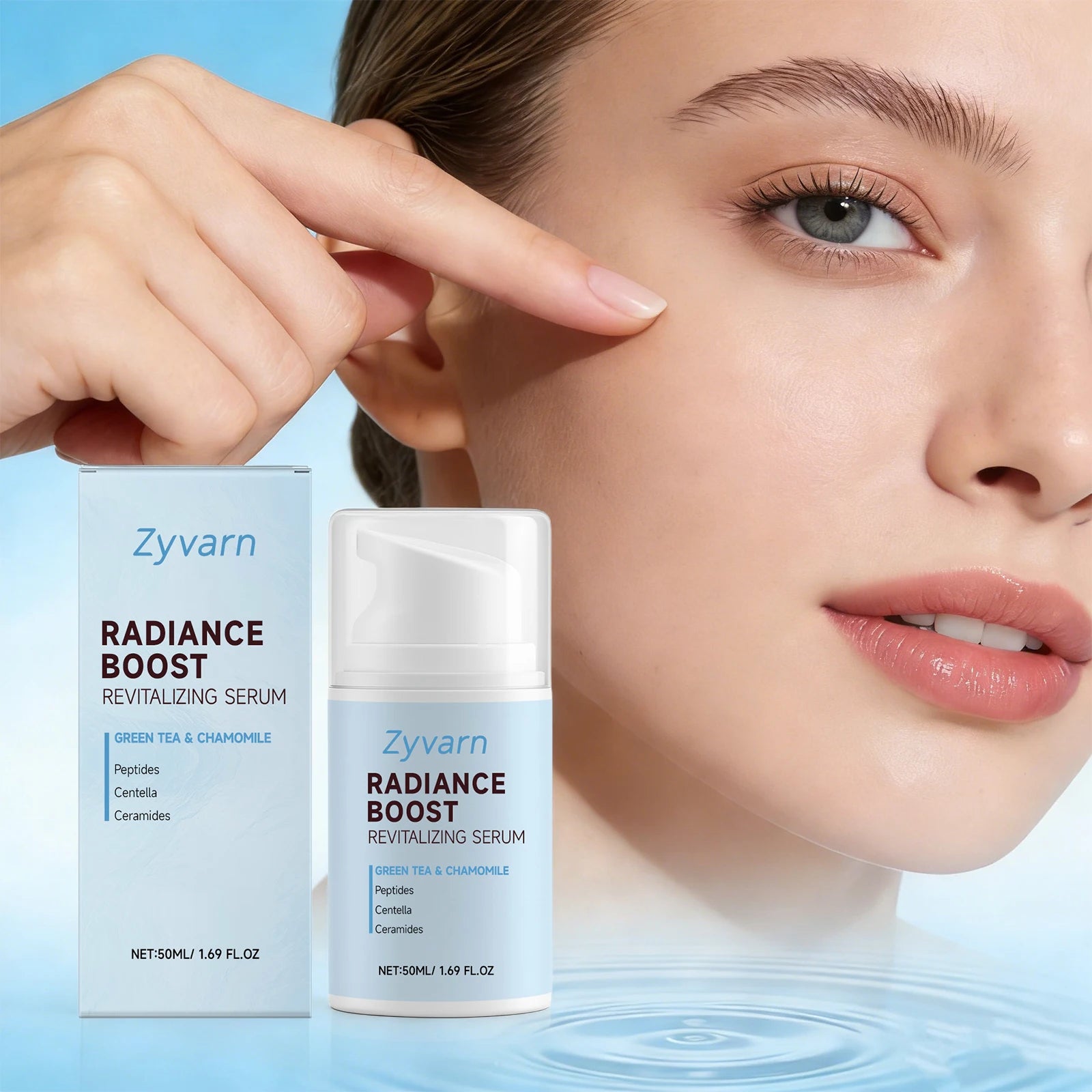 Centella Revitalizing Serum Brightening Moisturizing Skin Peptides Essence Impove Skin Elasticity Firming Ceramide Face Cream Oasis Select